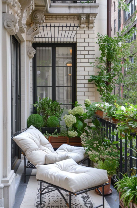 aménagement de balcons et terrasses